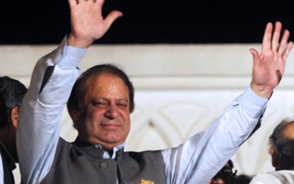 البرلمان الباكستاني ينتخب نواز شريف رئيساً للوزراء