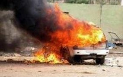 انفجار سيارة مفخخة قرب الديوان الملكي في البحرين