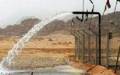 وصول طلائع مياه الديسي الى عمان