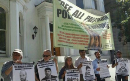 أردنيو بريطانيا يتضامنون مع الأسرى بسجون ” إسرائيل “