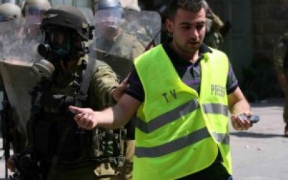 “سكايز” يستنكر الاعتداء الاسرائيلي على الصحافيين الفلسطينيين