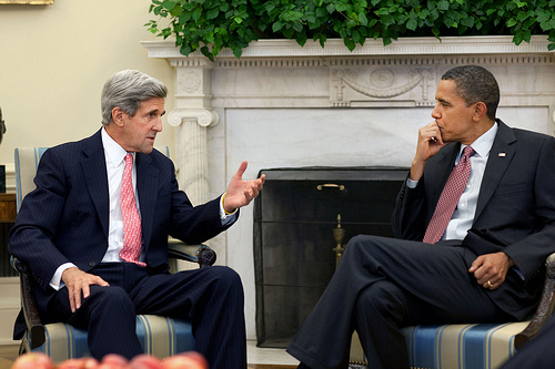 اوباما وكيري يلتقيان اليوم لتقييم عملية السلام
