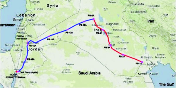 توقيع اتفاقيات «دراسة وانشاء» انبوب النفط الاردني العراقي المصري المشترك