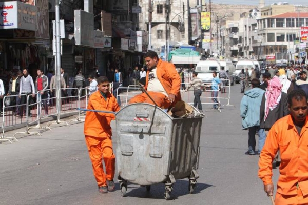 15 دينارا زيادة شهرية لعمال الوطن في ” أمانة عمان ” والعمال الآخرين فيها