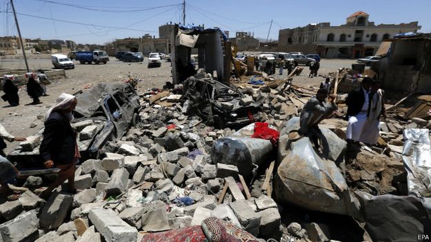 الأمم المتحدة: 646 مدنيا قتلوا في اليمن منذ بدء غارات “عاصفة الحزم”