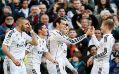 ريال مدريد يعود لنغمة الانتصارات ويكتسح إسبانيول في الدوري الاسباني
