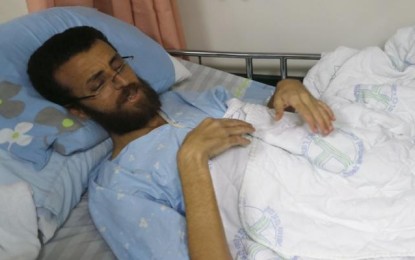 شؤون الأسرى الفلسطينيين: شبح الموت يحيط بالأسير القيق
