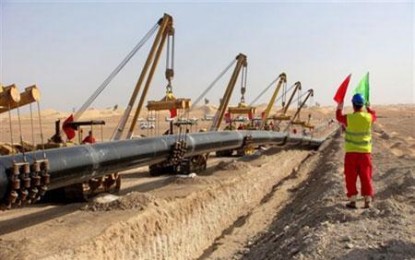 بدء تنفيذ أنبوب النفط الأردني – العراقي قبل نهاية العام