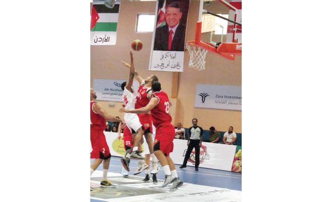 منتخب السلة يتغلب على لبنان ويتأهل إلى “كأس التحدي”
