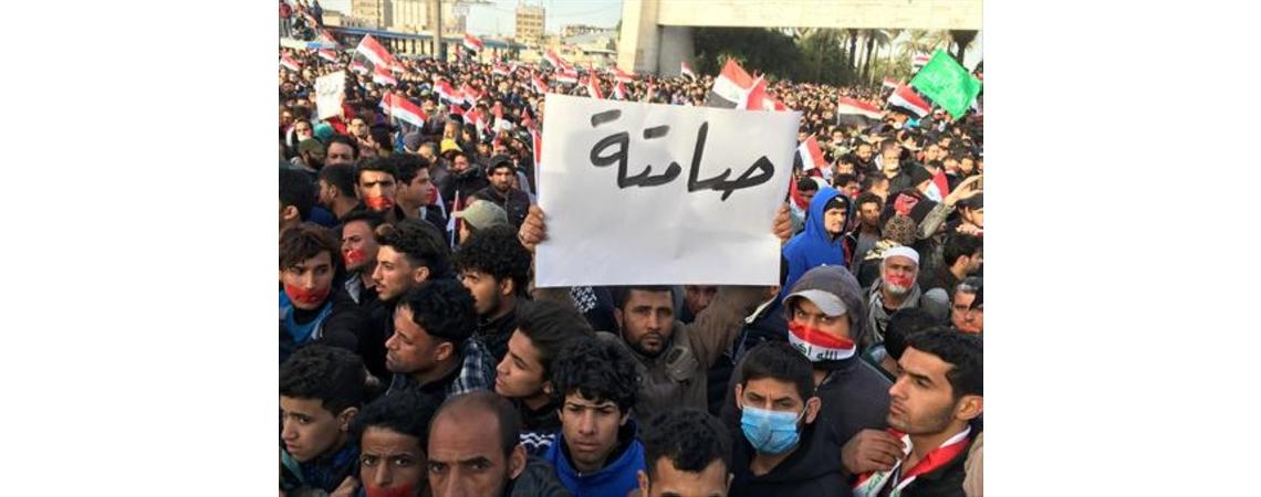 آلاف العراقيين يشاركون في احتجاج صامت في بغداد