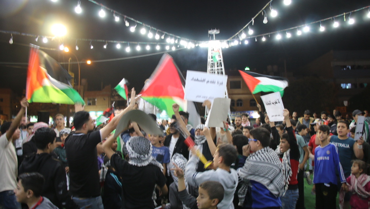 أهالي جنوب عمان ينظمون وقفة شعبية حاشدة دعما واسنادا لمقاومتنا الباسلة في غزة الابية