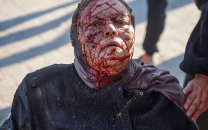 دماء على صدر البحر في غزة