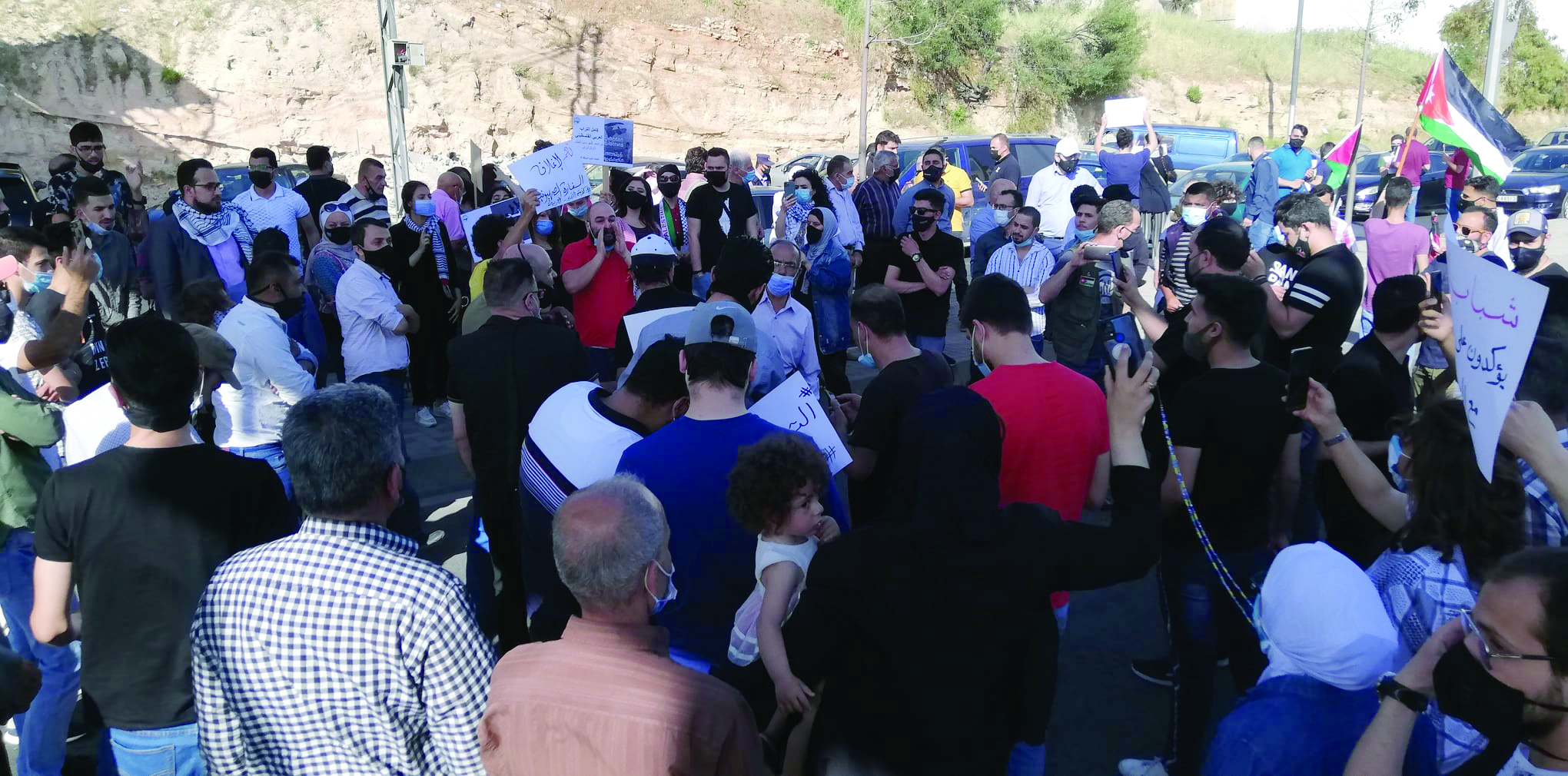 رشاد تشارك القوى الشبابية والطلابية وقفة دعم القدس