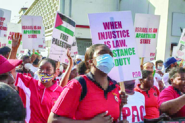 تضامنا مع فلسطين.. عمال ميناء جنوب أفريقي يرفضون تفريغ سفينة إسرائيلية